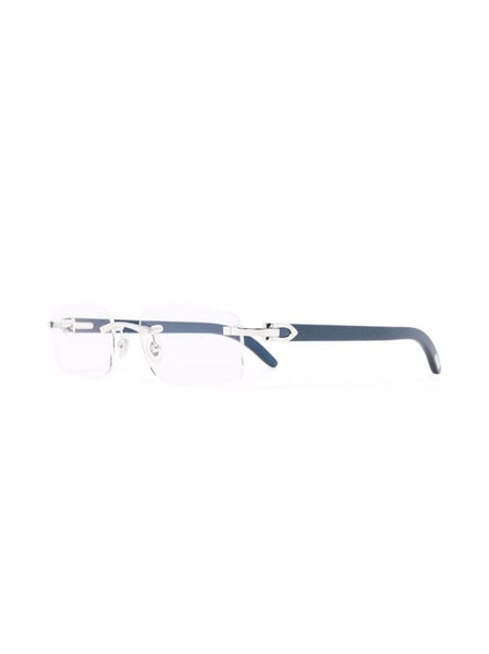 Cartier C Decor Blue Wood Platinum