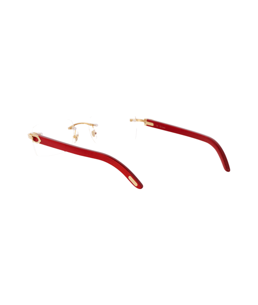 Cartier C Decor Red Wood Gold